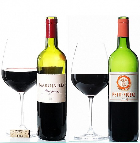 Dv skvl vna z Bordeaux - Ch. Marojallia 2004 vs. Petit Figeac 2015