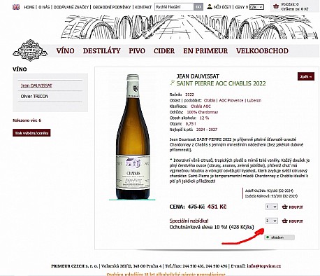 Dovezli jsme z Chablis elegantn Chardonnay!