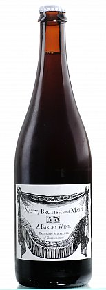 láhev  MIKKELLER Nasty, Brutish & Malt Barley Wine