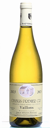 L�hev v�na VAILLONS Chablis Premier Cru 2023